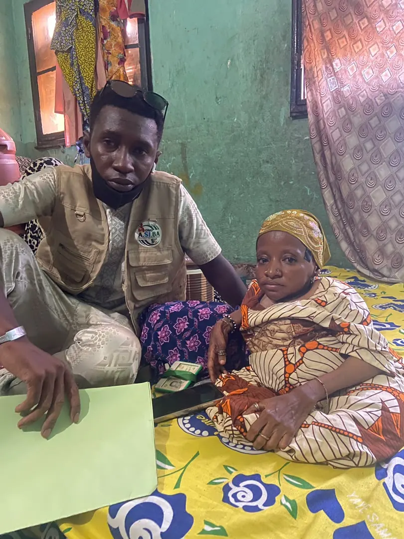 PAAHU — Visite à domicile et appel à la solidarité pour Mlle BARRY