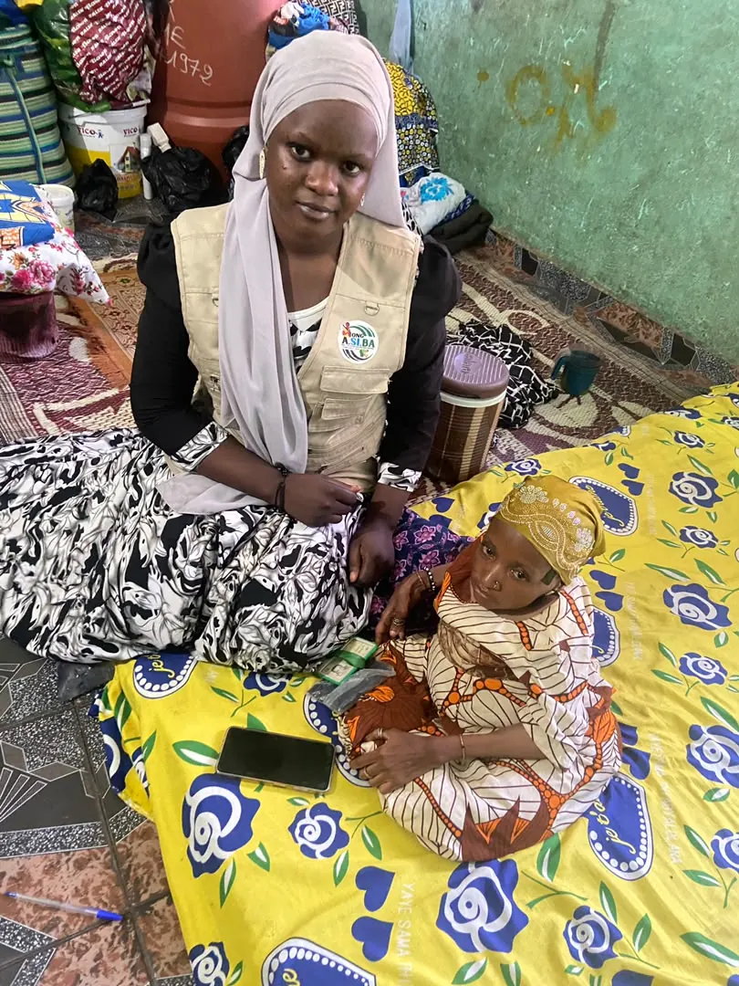 PAAHU — Visite à domicile et appel à la solidarité pour Mlle BARRY — photo 3