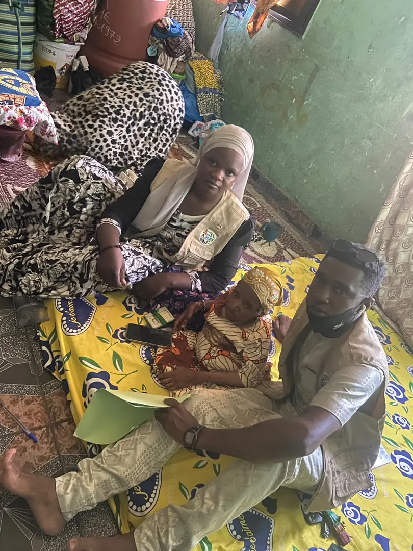PAAHU — Visite à domicile et appel à la solidarité pour Mlle BARRY — photo 4